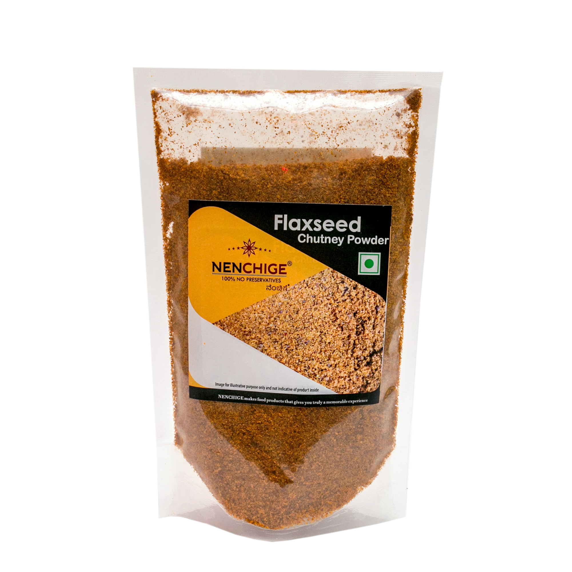 Flaxseed Chutney Powder 250gm (Front)